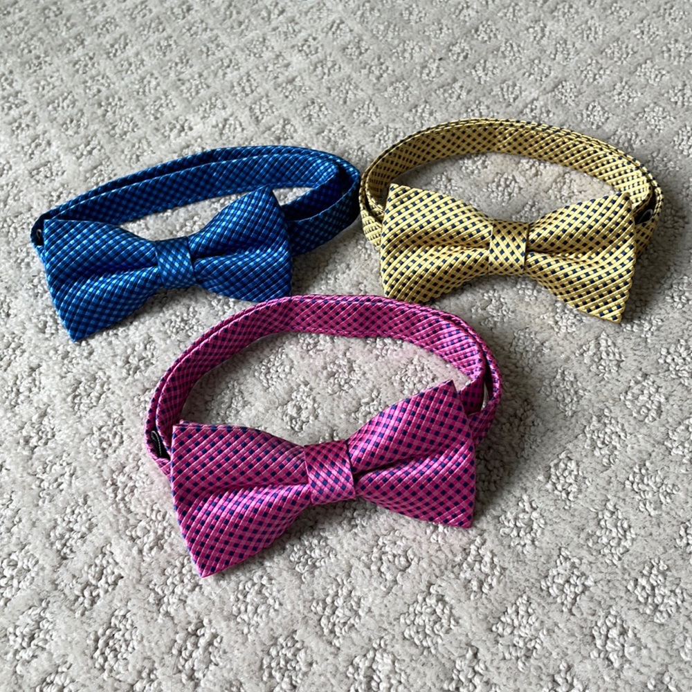 Boys Set of 3 Bow Ties